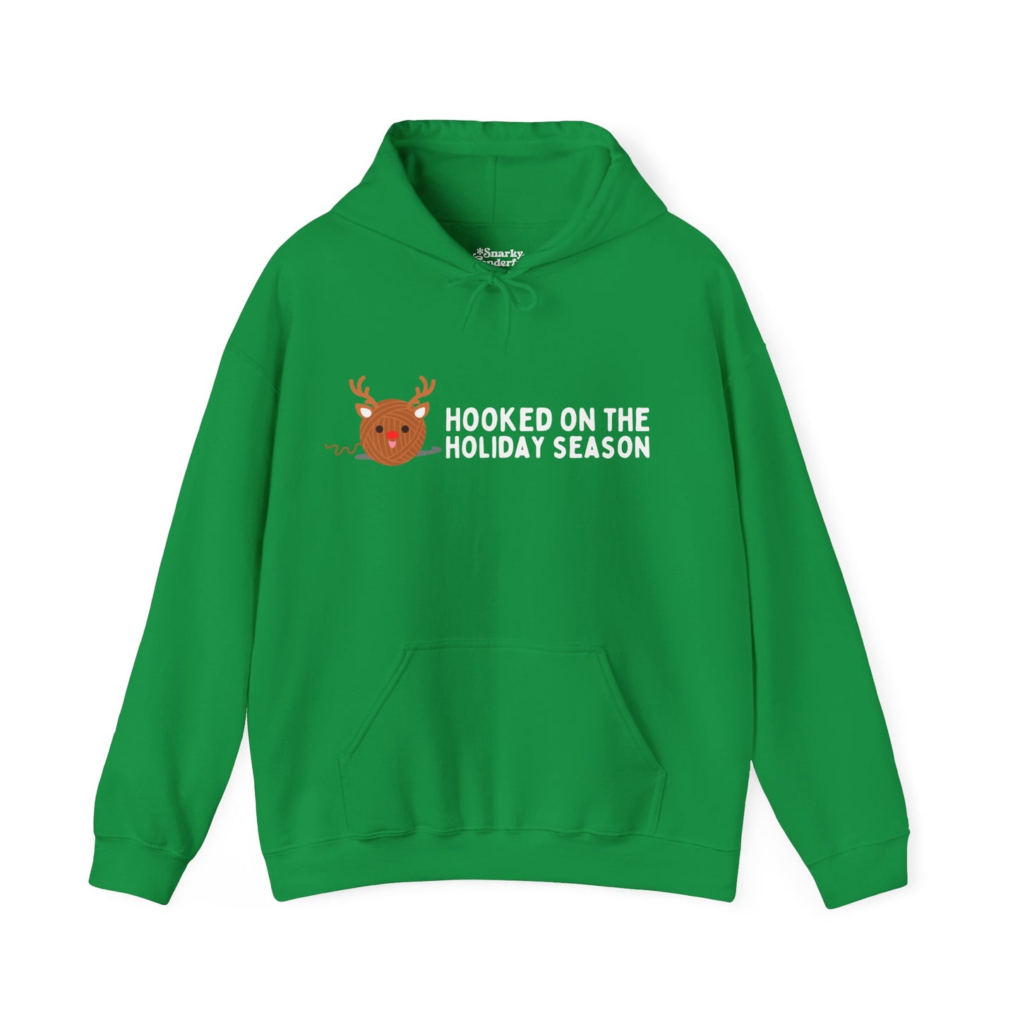 Hooked on the Holiday Season Crochet Hoodie