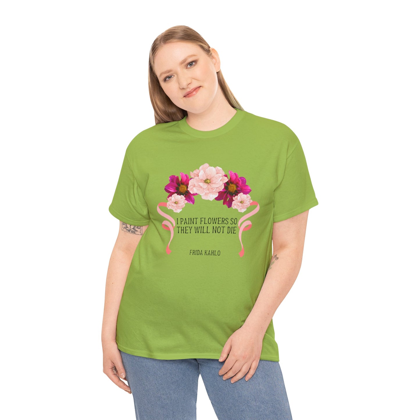 I Paint Flowers So They Will Not Die Essential Tee