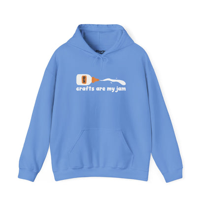 Crafts Are My Jam Glue Spill Hoodie - Snarky Wonderful - 6