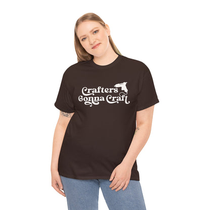 Crafters Gonna Craft Hot Glue Gun Essential Tee