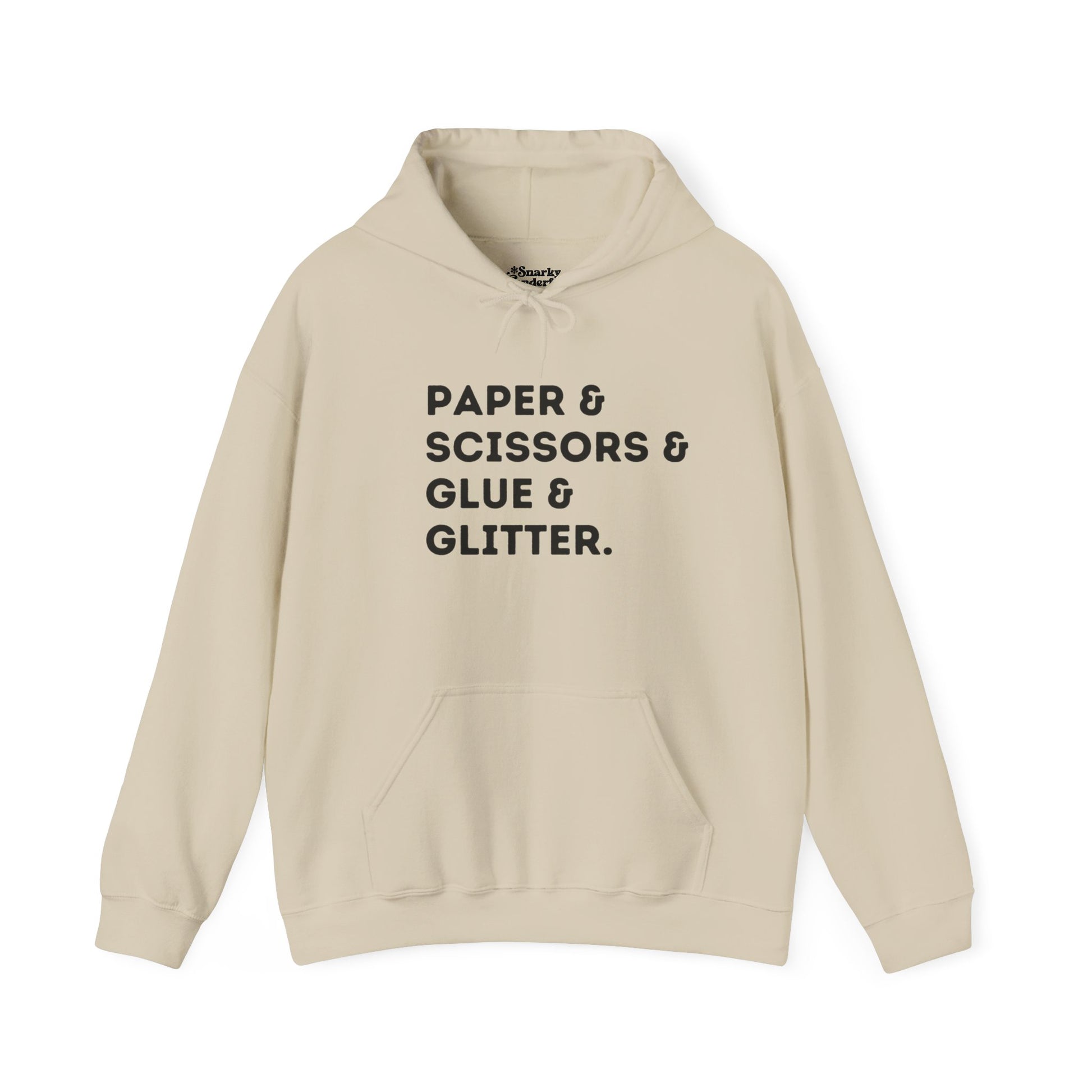 The Paper Crafter's Essentials Hoodie - Snarky Wonderful - 10