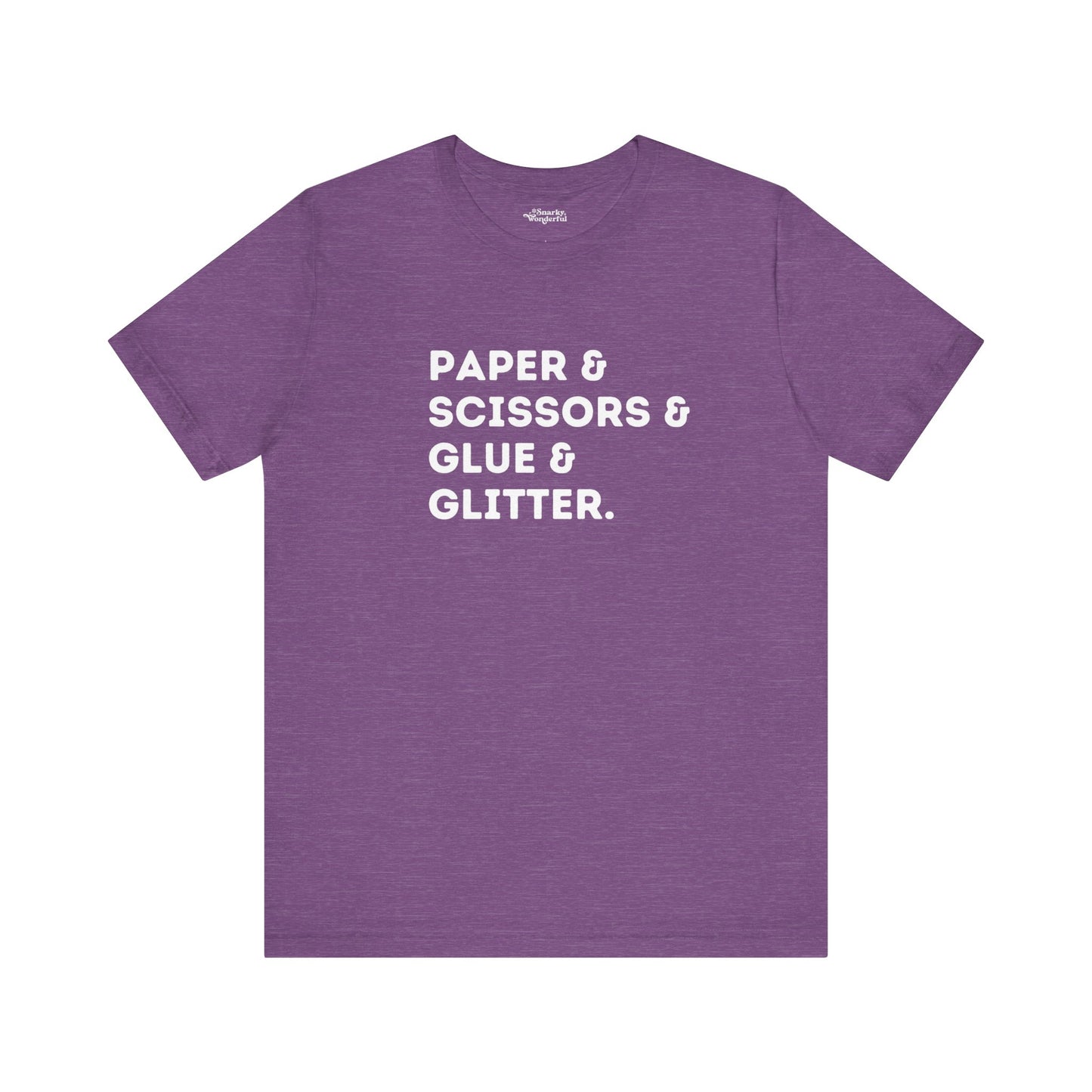 The Paper Crafter's Essentials T-Shirt - Snarky Wonderful - 8