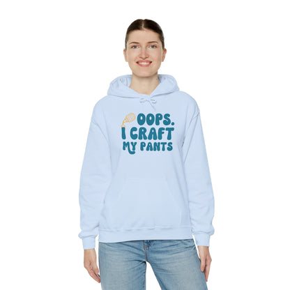 Oops I Craft My Pants Hoodie