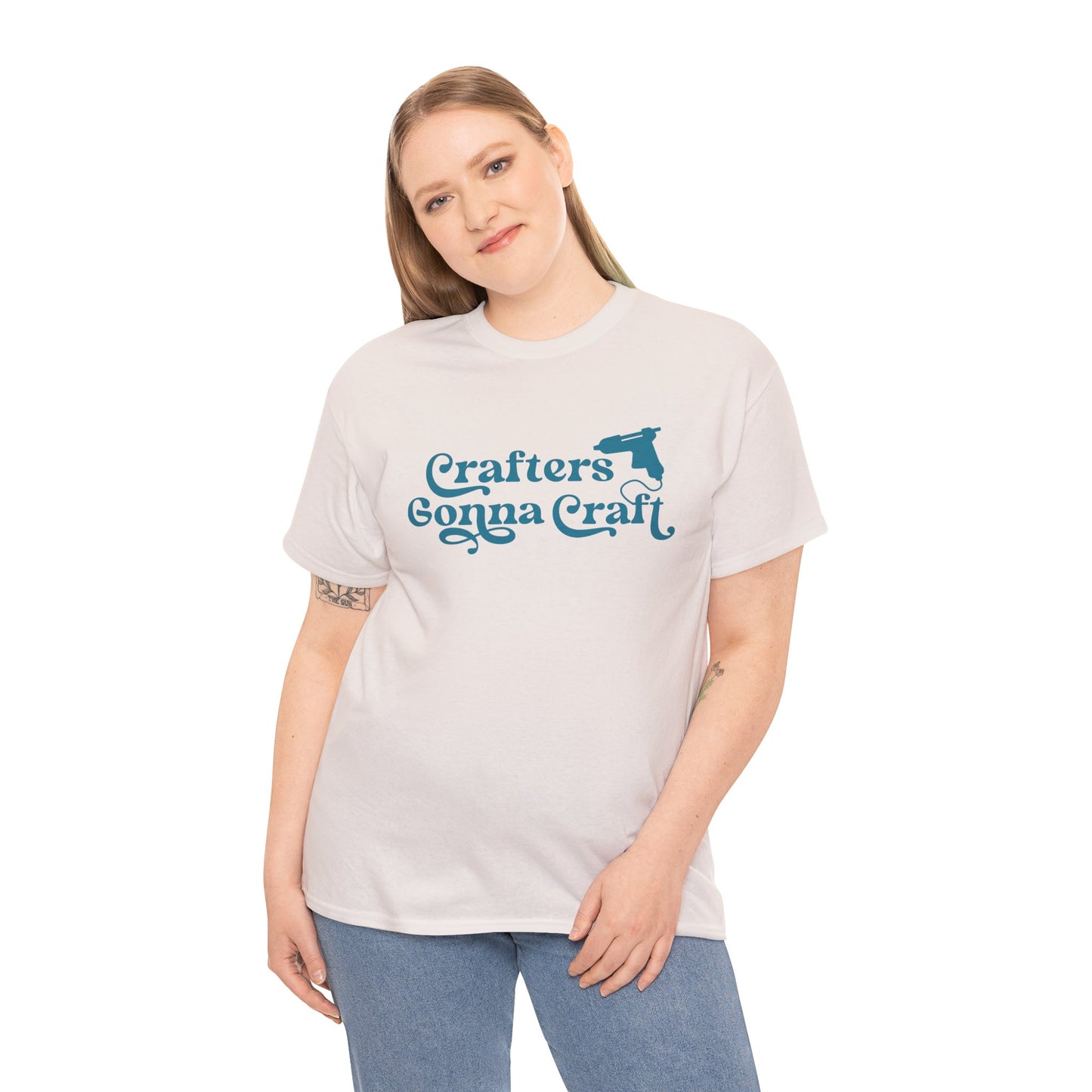 Crafters Gonna Craft Hot Glue Gun Essential Tee