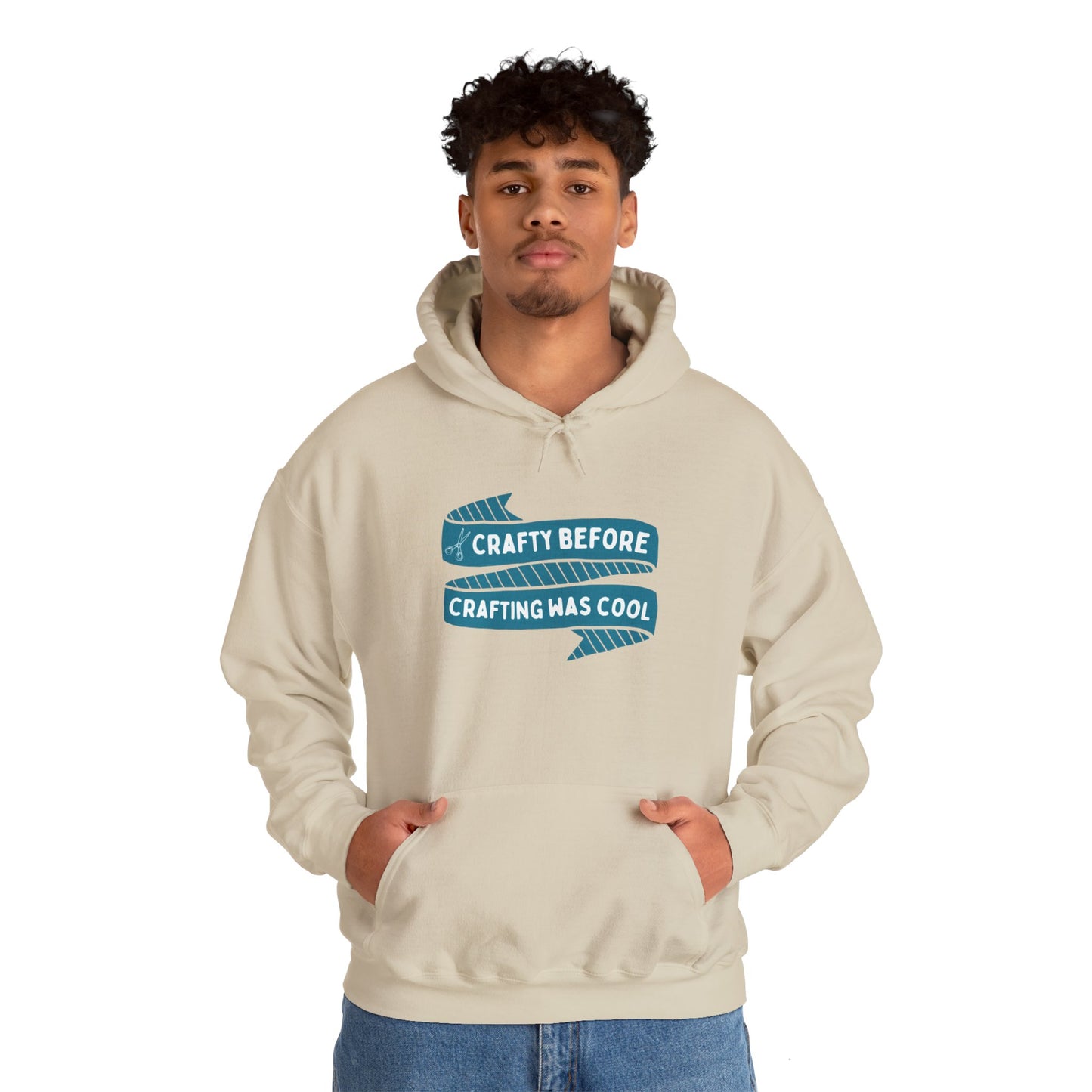 Crafty Before Crafting Was Cool Hoodie - Snarky Wonderful - 2