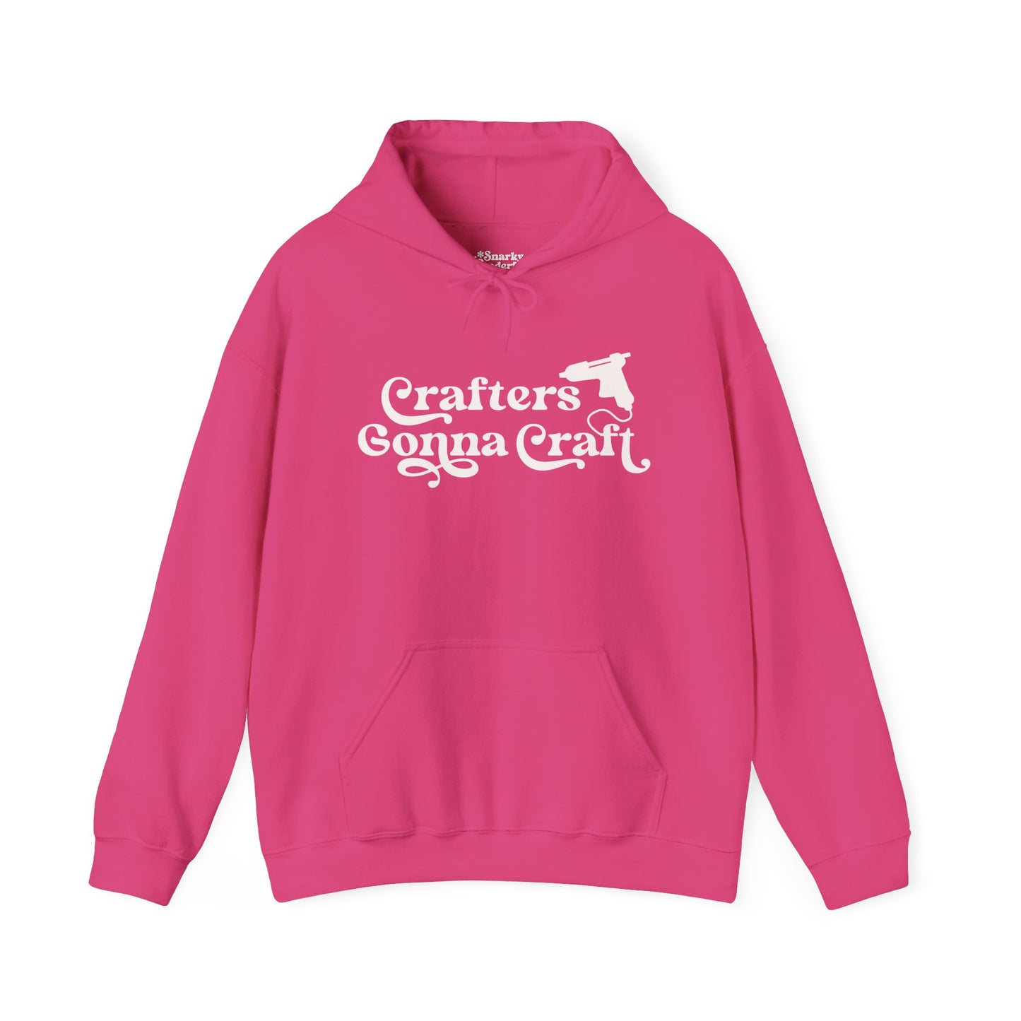 Crafters Gonna Craft Hot Glue Gun Hoodie