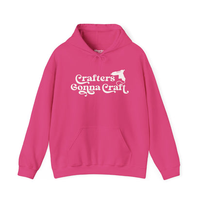 Crafters Gonna Craft Hot Glue Gun Hoodie