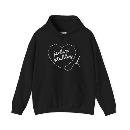 Feelin' Stabby Needlework Humor Hoodie - Snarky Wonderful - 6