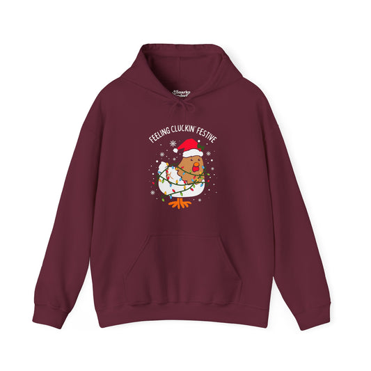 Feeling Cluckin' Festive Hoodie