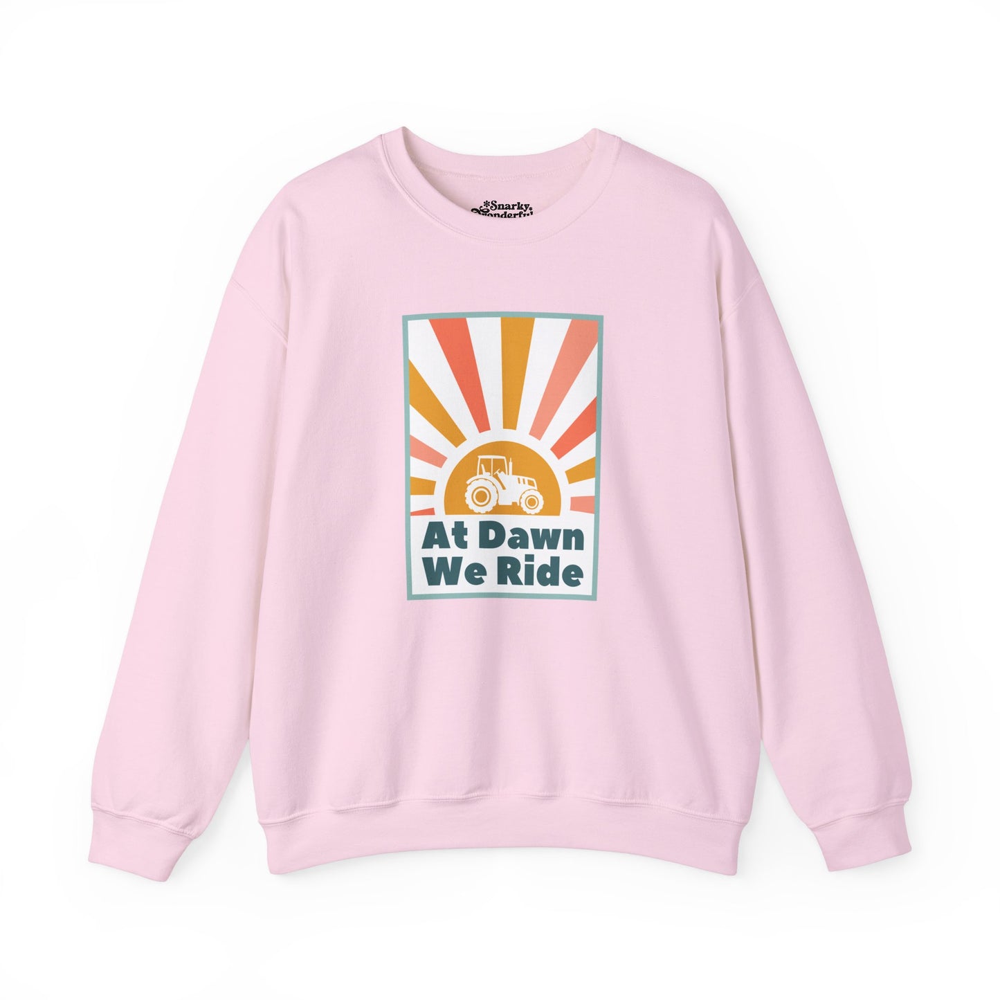 At Dawn We Ride Tractor Sweatshirt