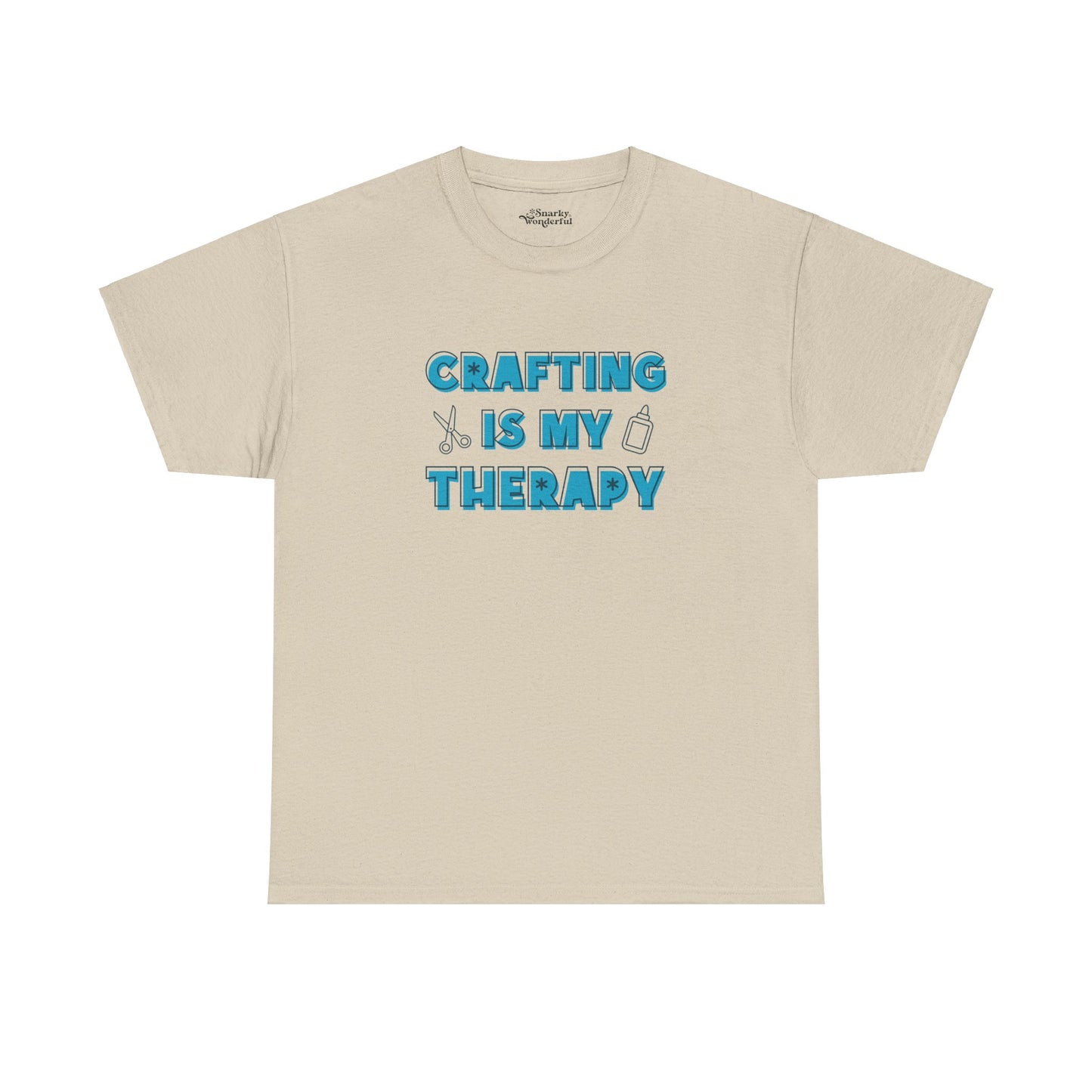 Crafting is My Therapy Essential Tee