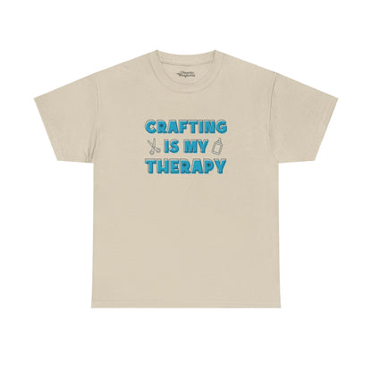 Crafting is My Therapy Essential Tee