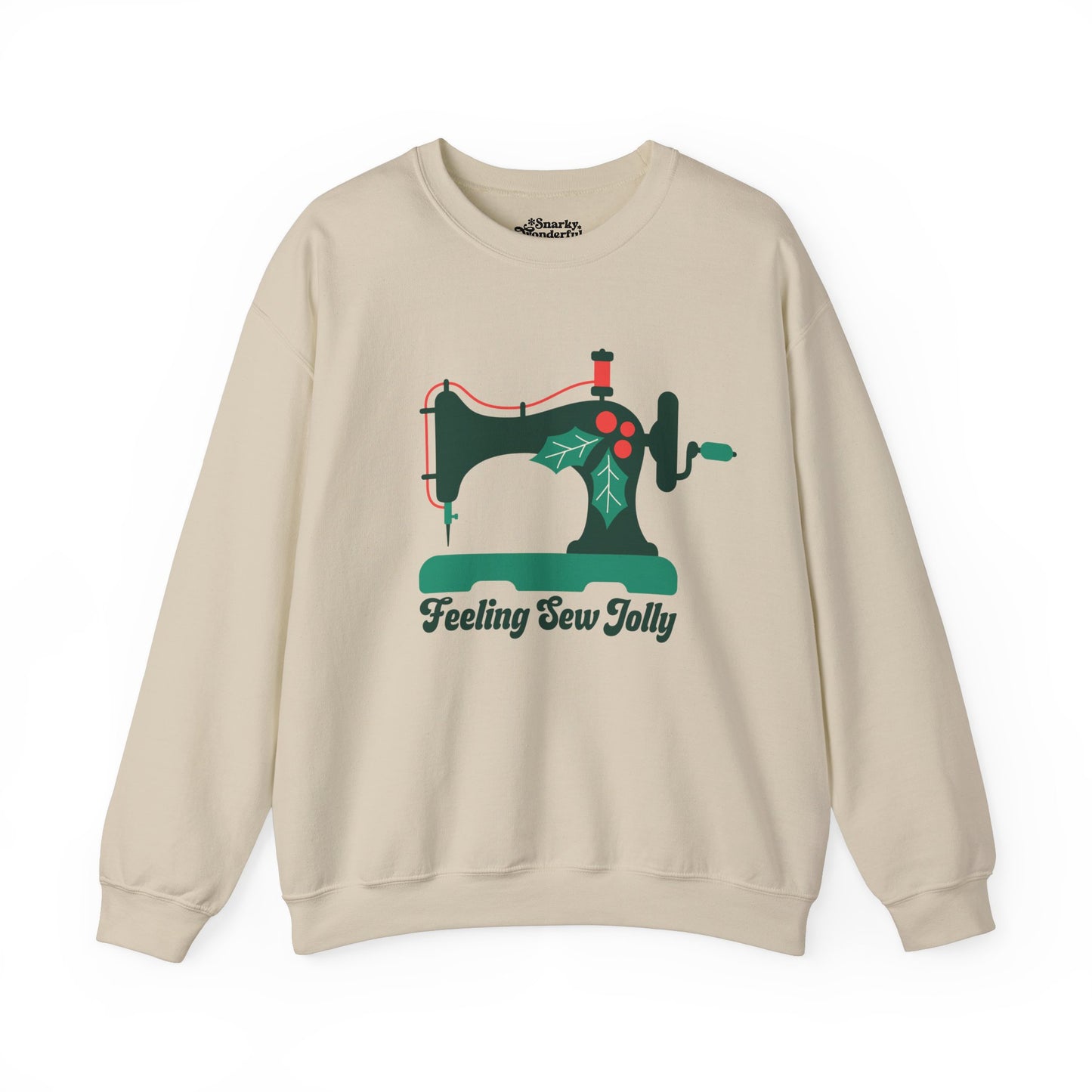 Feeling Sew Jolly Christmas Sweatshirt