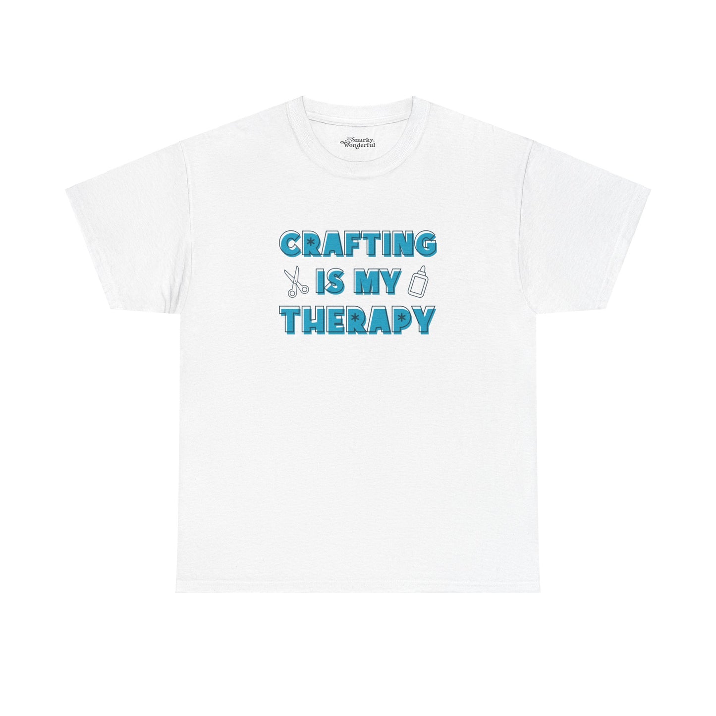 Crafting is My Therapy Essential Tee