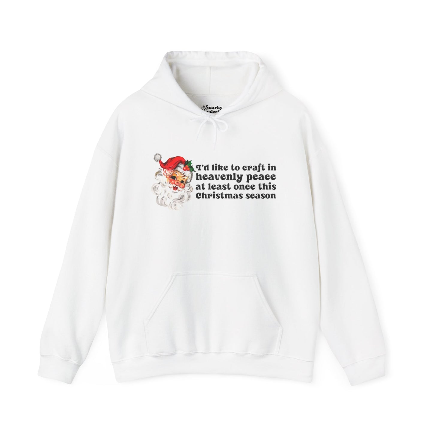 Christmas Crafting in Heavenly Peace Hoodie