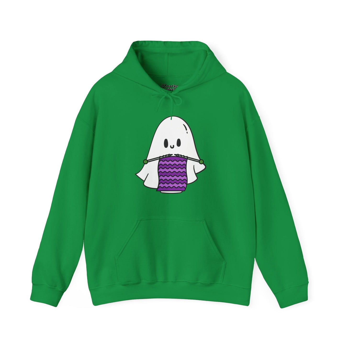 Knitting Ghost Halloween Hoodie - Snarky Wonderful - 6