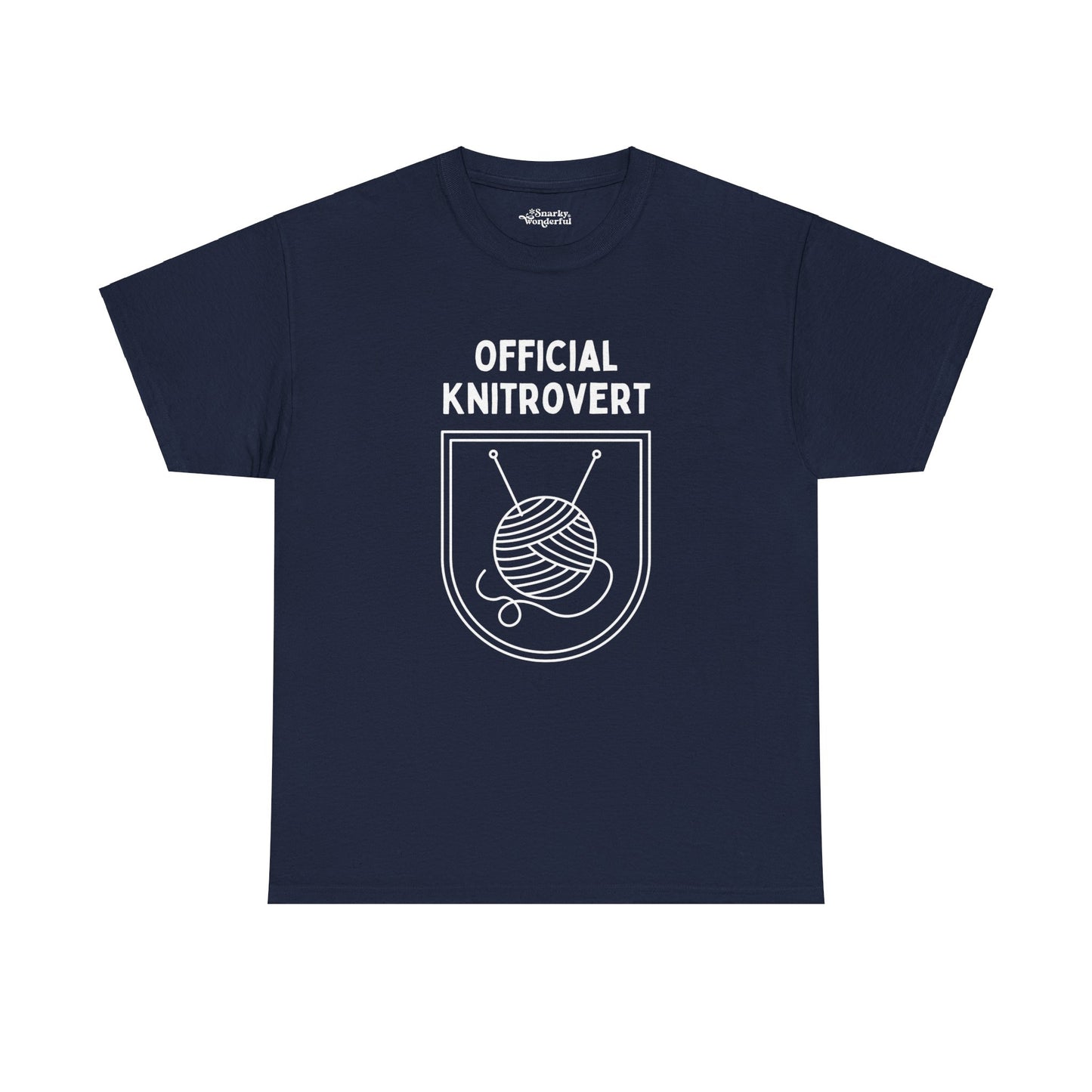 Official Knitrovert Yarn Lover Essential Tee