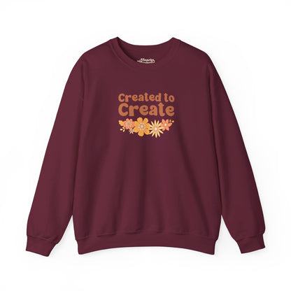 Created to Create Sweatshirt - Snarky Wonderful - 4