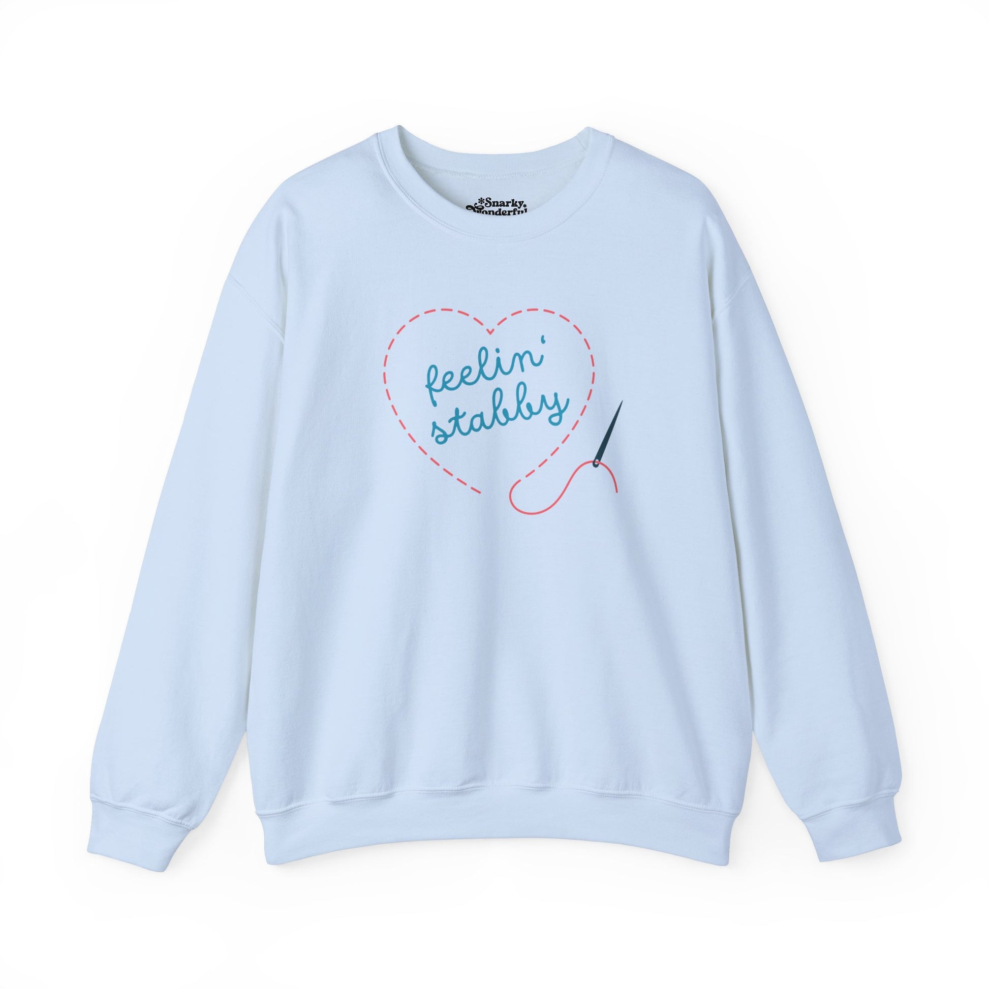 Feelin' Stabby Needlework Humor Sweatshirt - Snarky Wonderful - 7