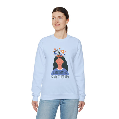 Gardening Is My Therapy Flower Dream Sweatshirt - Snarky Wonderful - 3