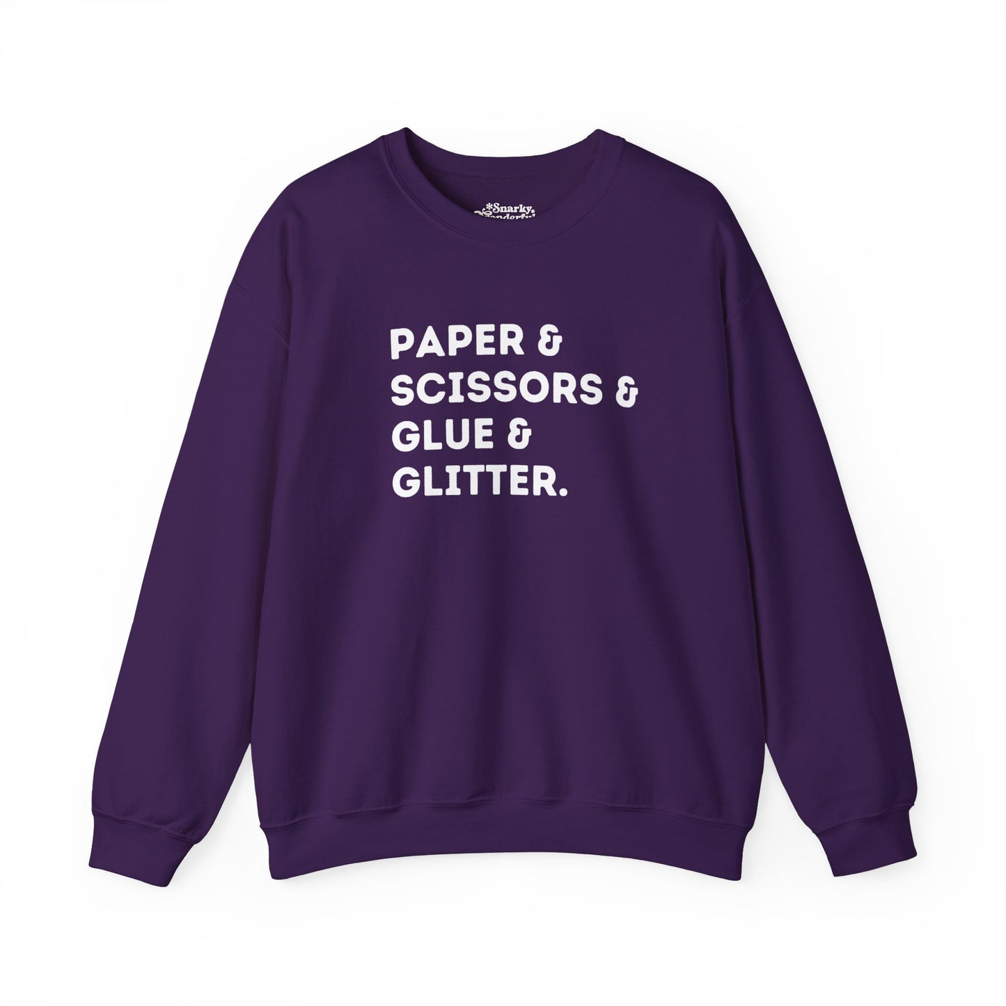 The Paper Crafter's Essentials Sweatshirt - Snarky Wonderful - 9