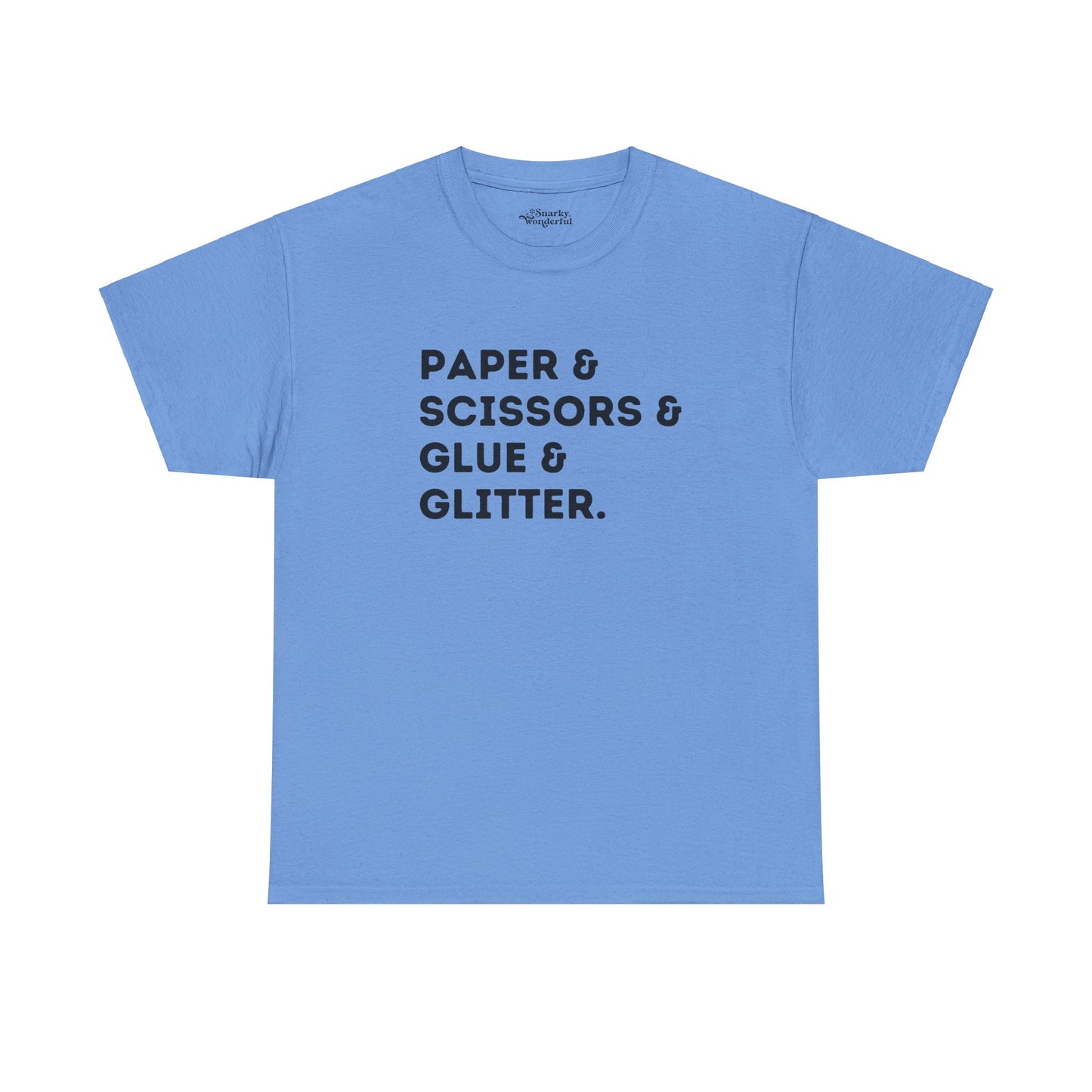 Paper & Scissors & Glue & Glitter Essential Tee