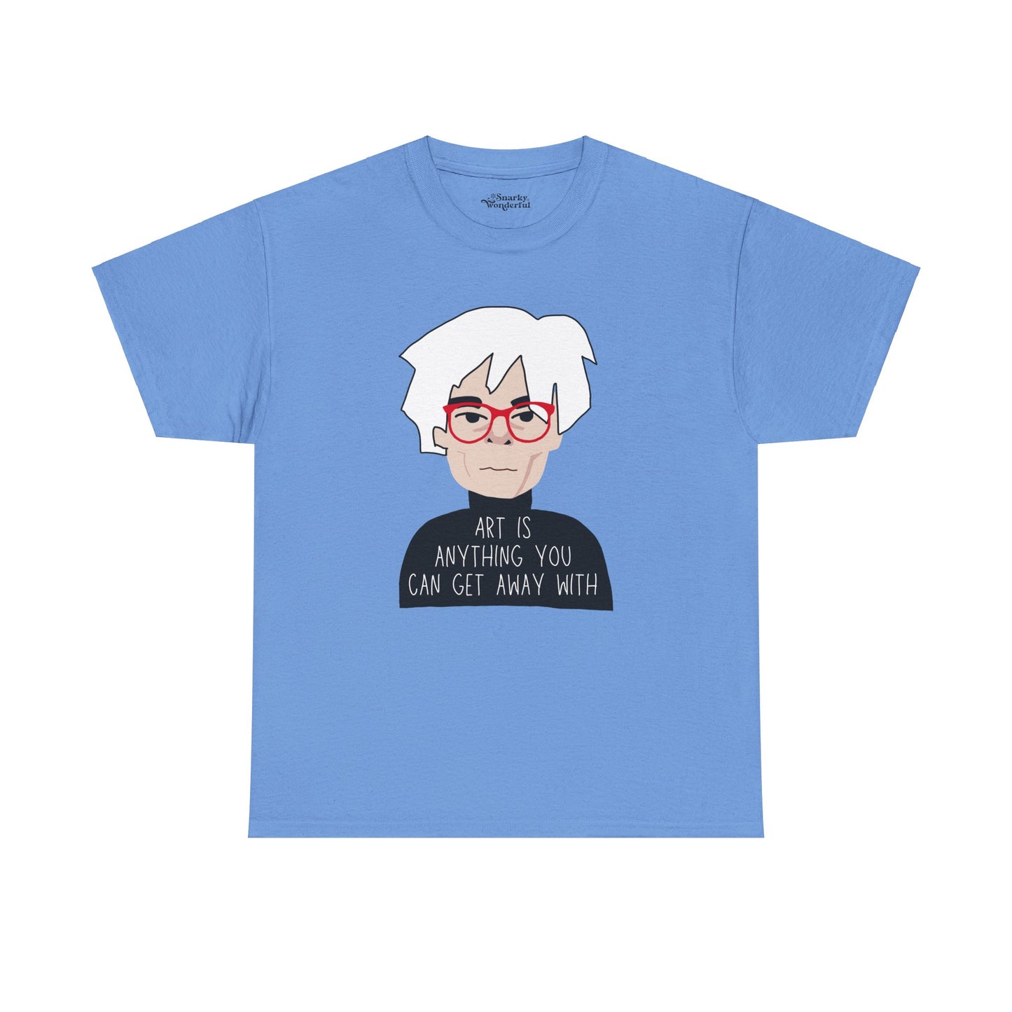 Creative Rebellion: Art Is Anything Warhol Essential Tee