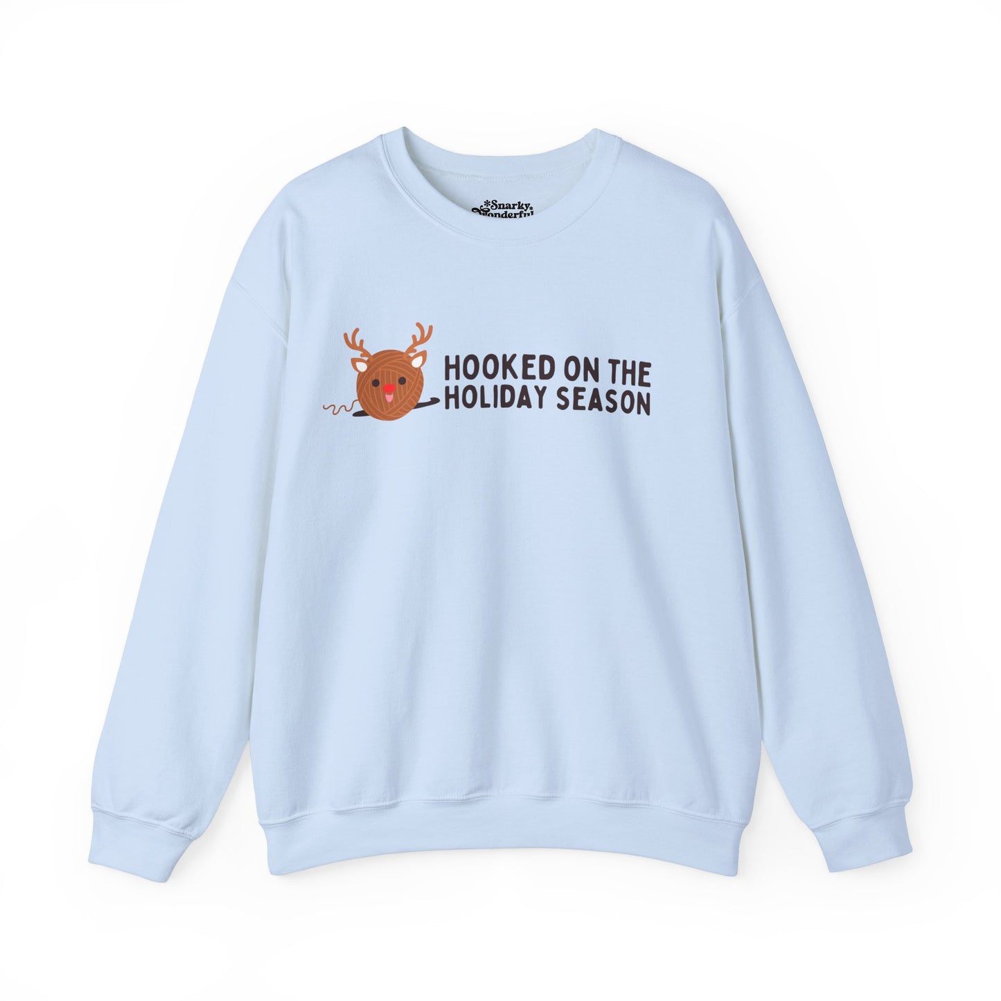 Hooked on the Holiday Season Crochet Sweatshirt