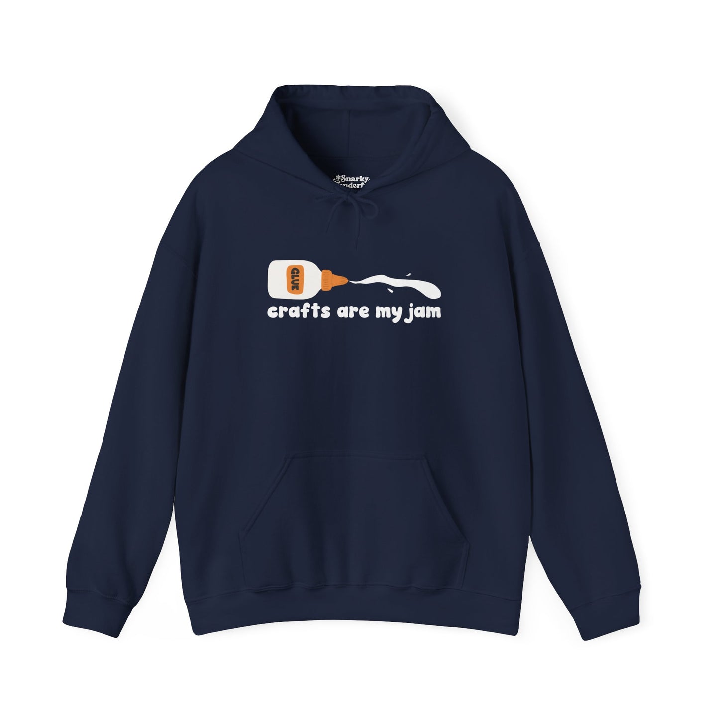 Crafts Are My Jam Glue Spill Hoodie - Snarky Wonderful - 4