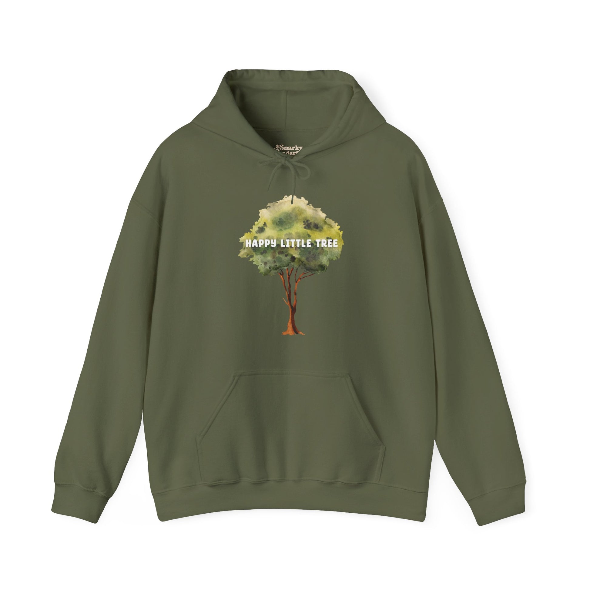 Happy Little Tree Art Hoodie - Snarky Wonderful - 9