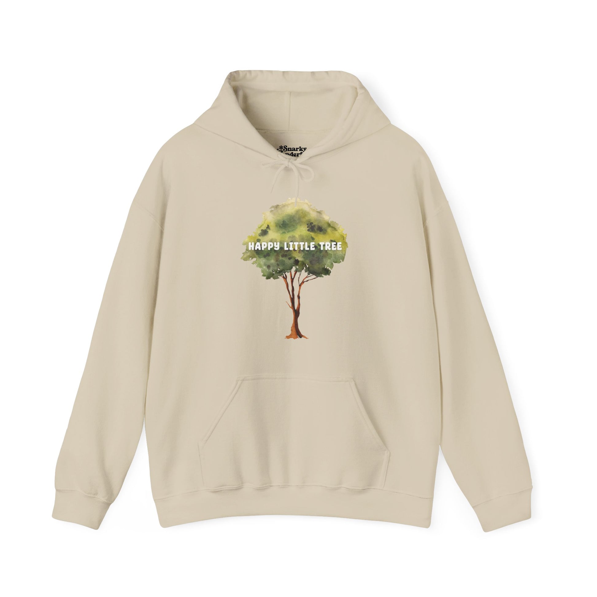 Happy Little Tree Art Hoodie - Snarky Wonderful - 11