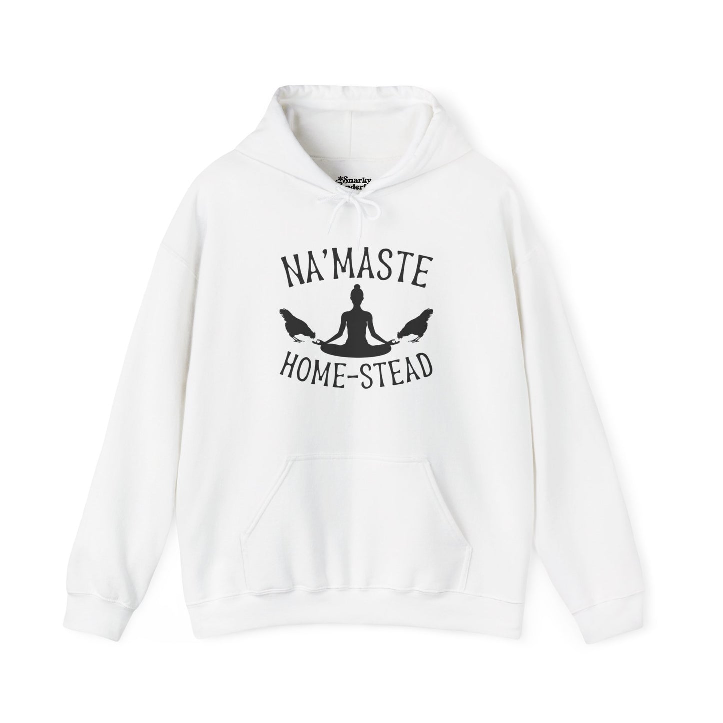 Homestead & Chill: Namaste Home-stead Hoodie - Snarky Wonderful - 4