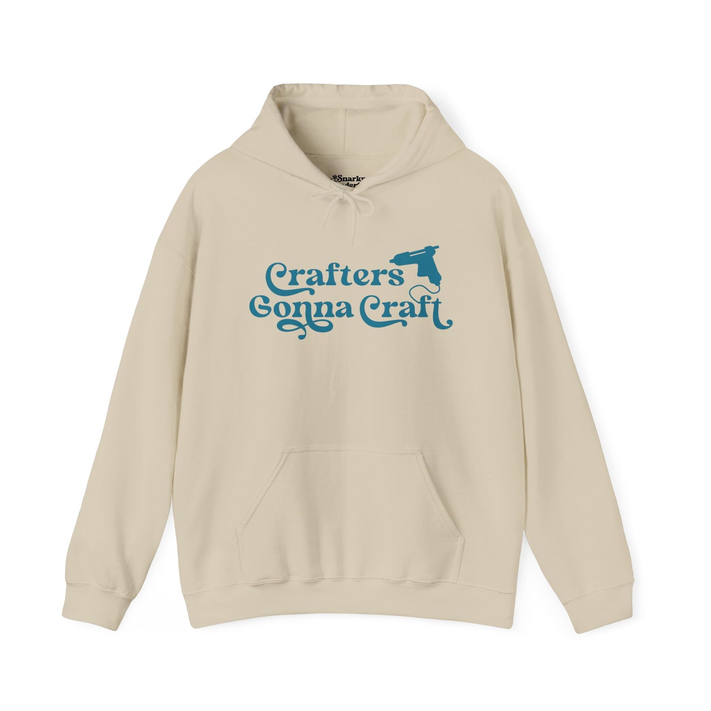 Crafters Gonna Craft Hot Glue Gun Hoodie