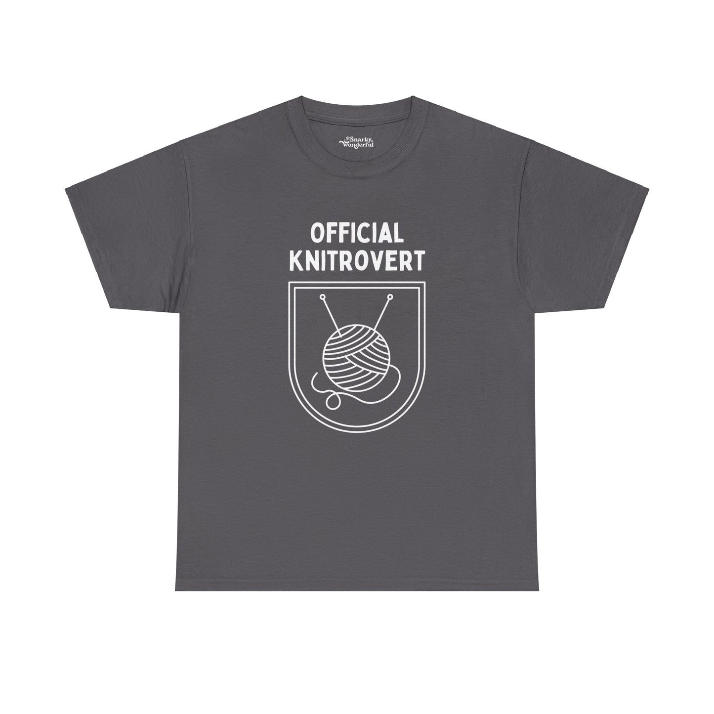 Official Knitrovert Yarn Lover Essential Tee