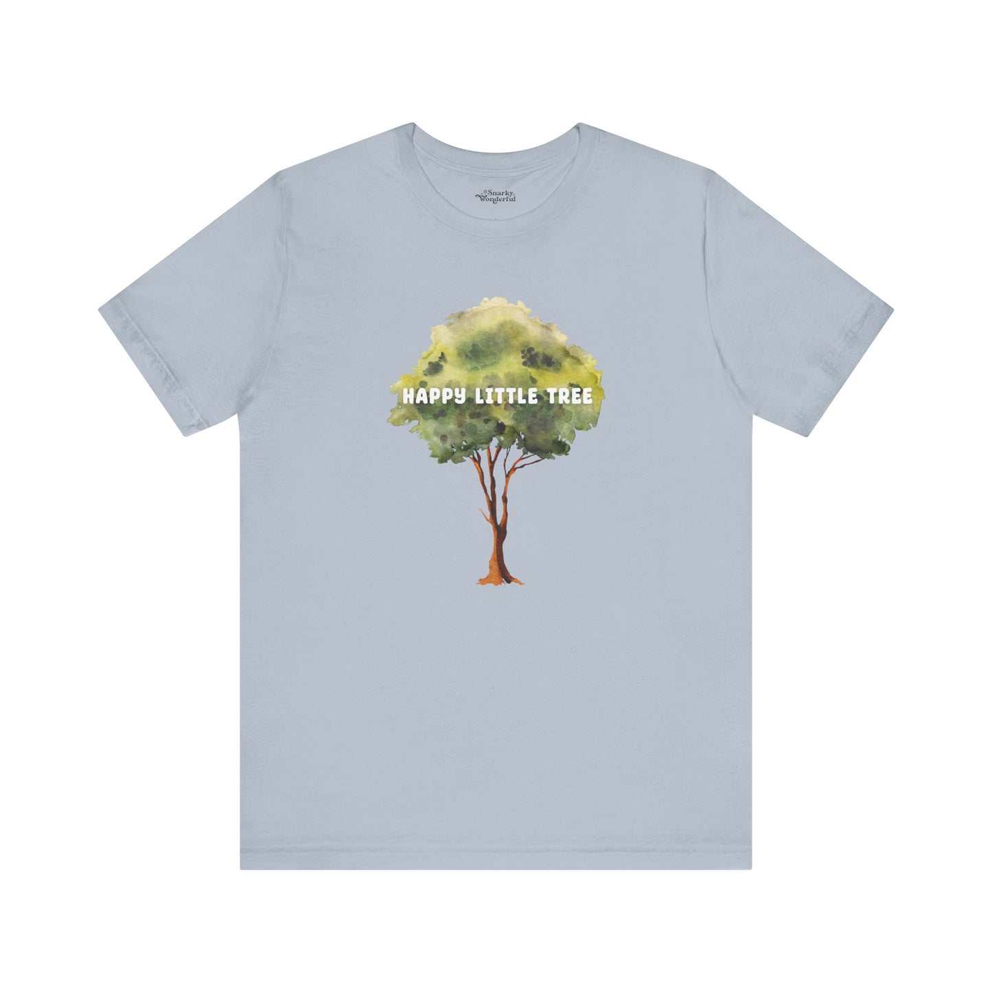 Happy Little Tree Art T-Shirt - Snarky Wonderful - 8