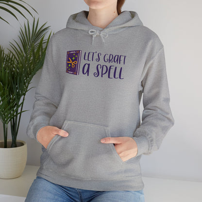 Let's Craft a Spell Halloween Hoodie - Snarky Wonderful - 2