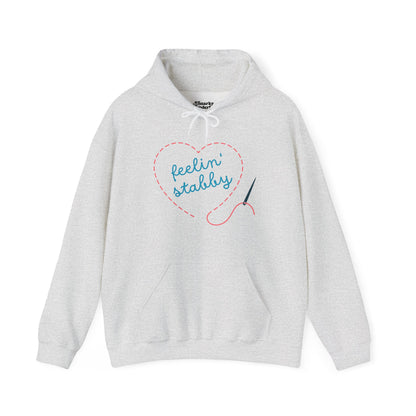 Feelin' Stabby Needlework Humor Hoodie - Snarky Wonderful - 7