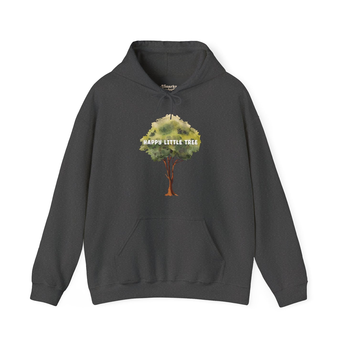 Happy Little Tree Art Hoodie - Snarky Wonderful - 3