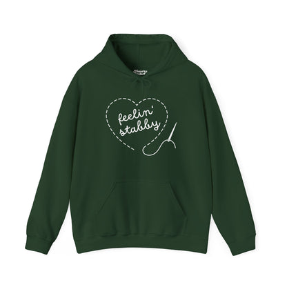 Feelin' Stabby Needlework Humor Hoodie - Snarky Wonderful - 13