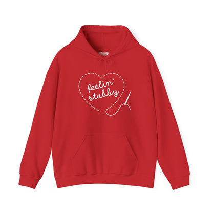 Feelin' Stabby Needlework Humor Hoodie - Snarky Wonderful - 11