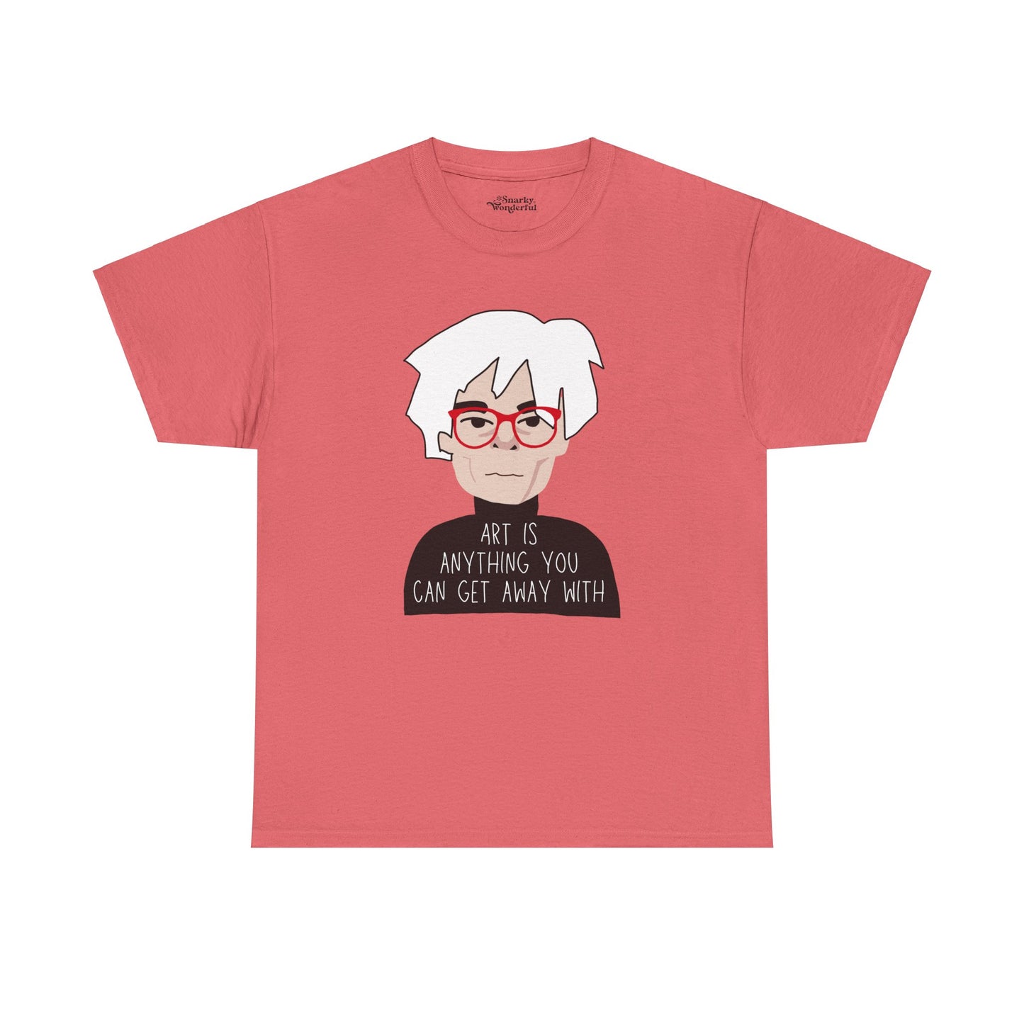 Creative Rebellion: Art Is Anything Warhol Essential Tee