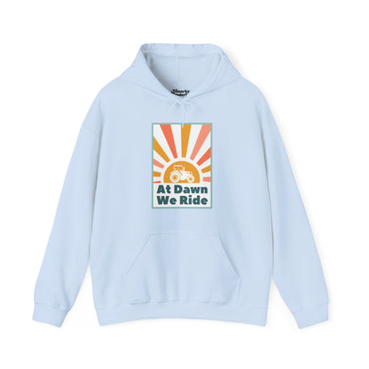 At Dawn We Ride Tractor Hoodie