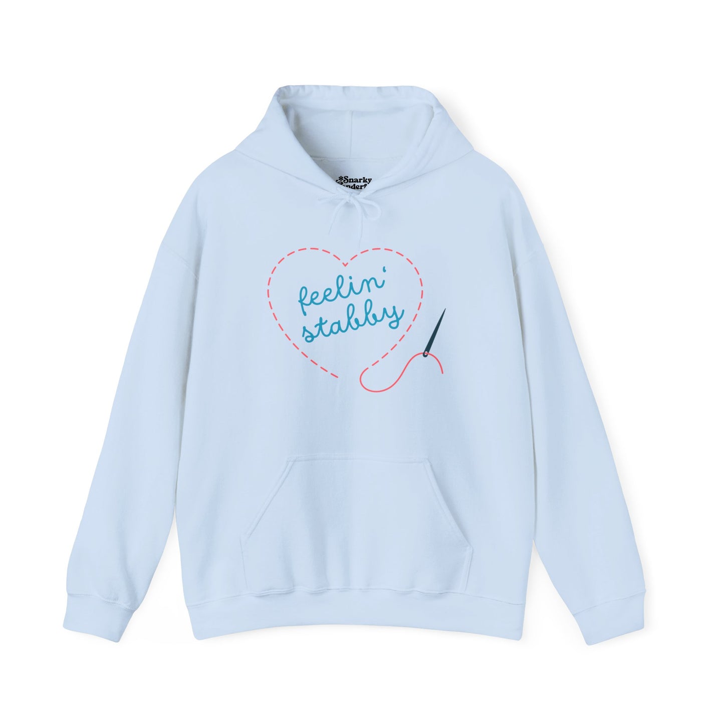 Feelin' Stabby Needlework Humor Hoodie - Snarky Wonderful - 14