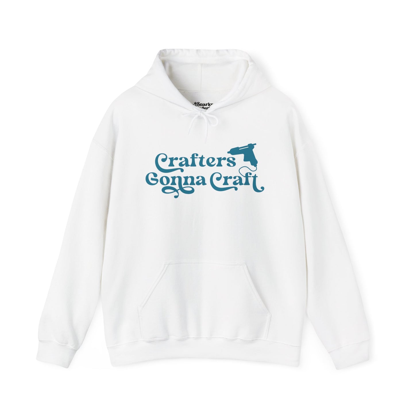 Crafters Gonna Craft Hot Glue Gun Hoodie