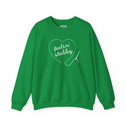 Feelin' Stabby Needlework Humor Sweatshirt - Snarky Wonderful - 6