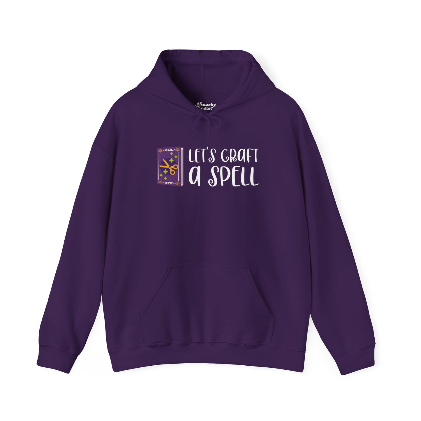 Let's Craft a Spell Halloween Hoodie - Snarky Wonderful - 1