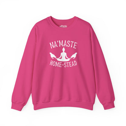 Homestead & Chill: Namaste Home-stead Sweatshirt - Snarky Wonderful - 5