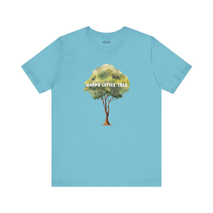 Happy Little Tree Art T-Shirt - Snarky Wonderful - 13