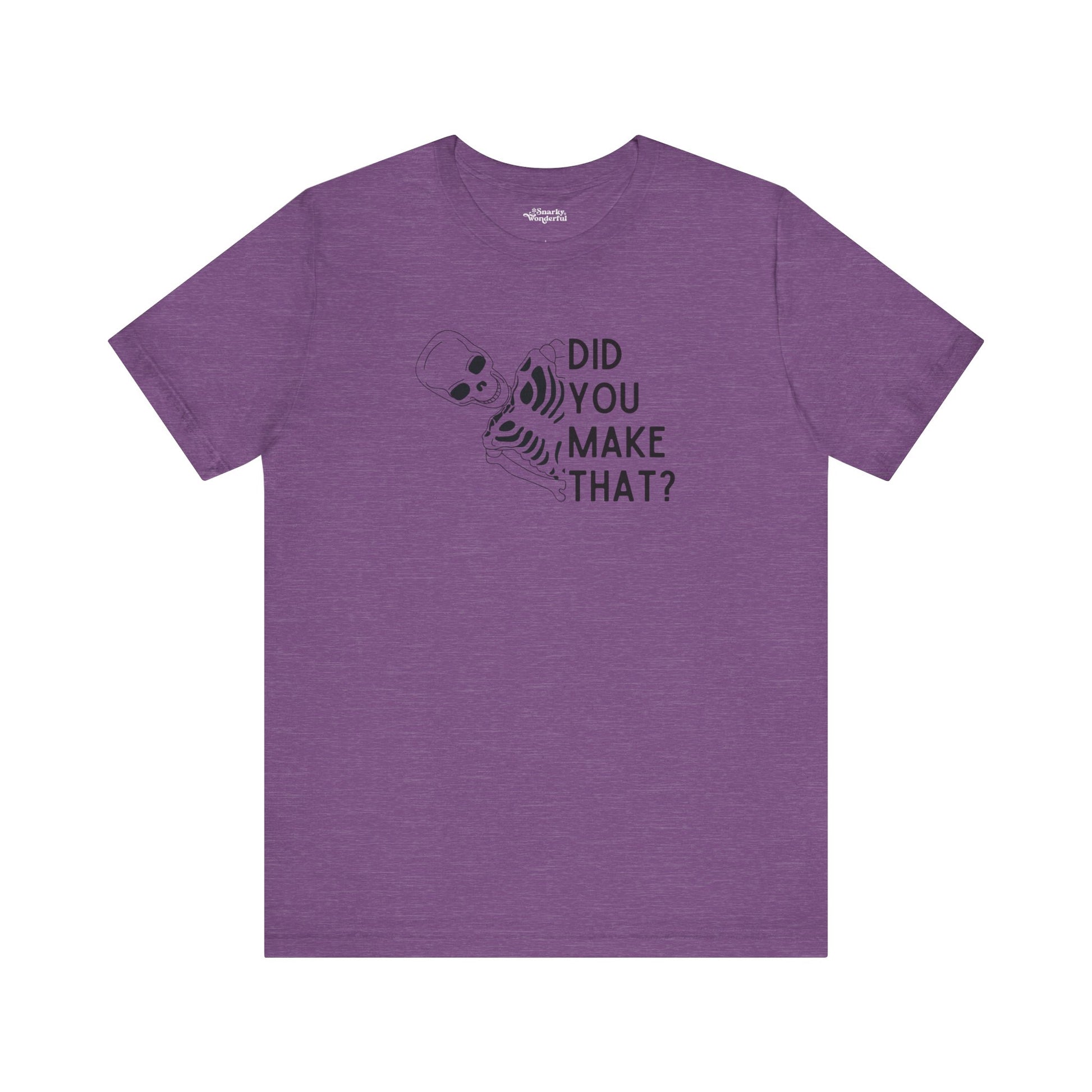 Curious Crafter: Did You Make That? Halloween T-Shirt - Snarky Wonderful - 5