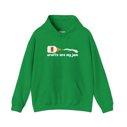 Crafts Are My Jam Glue Spill Hoodie - Snarky Wonderful - 8